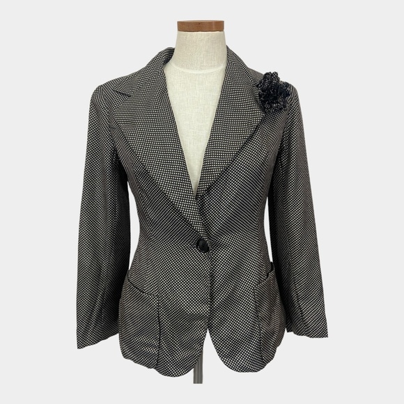 Vintage 80s Bill Blass For Neiman Marcus Silk Jacket